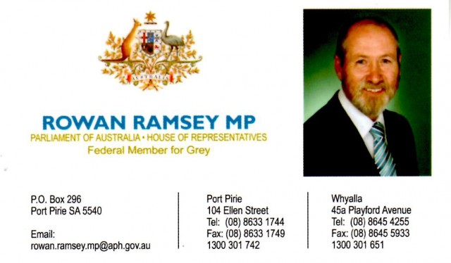 Rowan Ramsey - MP