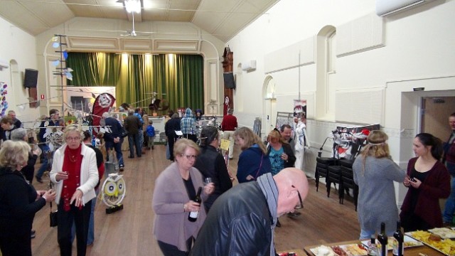 SALA Opening 2014 - Eudunda Hall - Crowd Scene