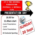 Saints Presentation Day 20th Sep 2015