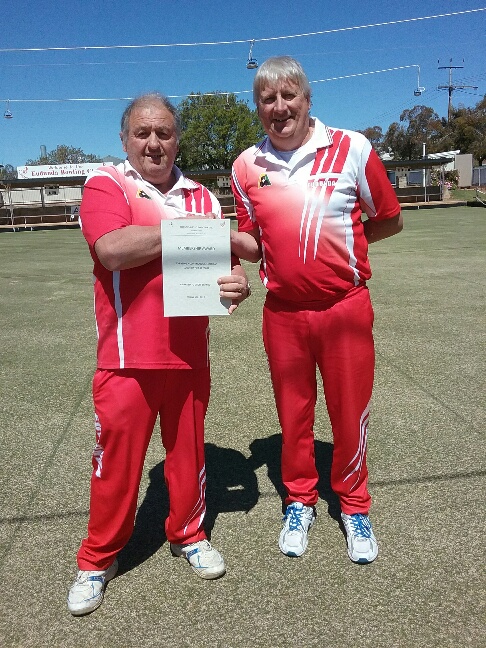 Geoff Schmidt - 40 Years Continuous Membership of Eudunda Bowling Club Award