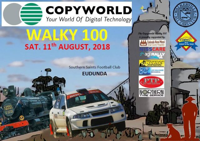 2018 Copyworld Walky 100 - Eudunda - 11th Aug 2018 - Landscape Poster