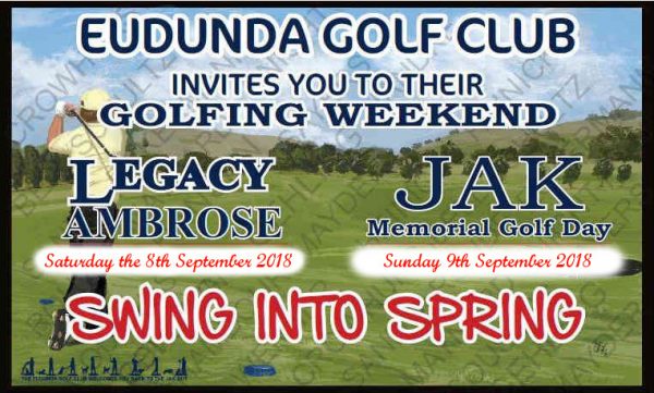 Legacy & JAK Weekend 8th 9th Sept 2018 Banner