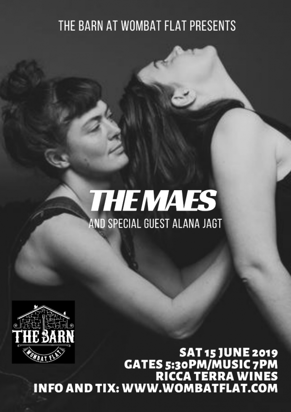 The Maes and special guest Alana Jagt - full poster