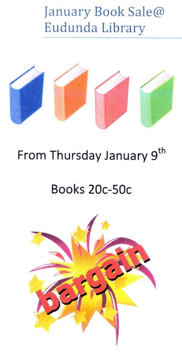 Eudunda School Community Library - January 2020 BOOK SALE