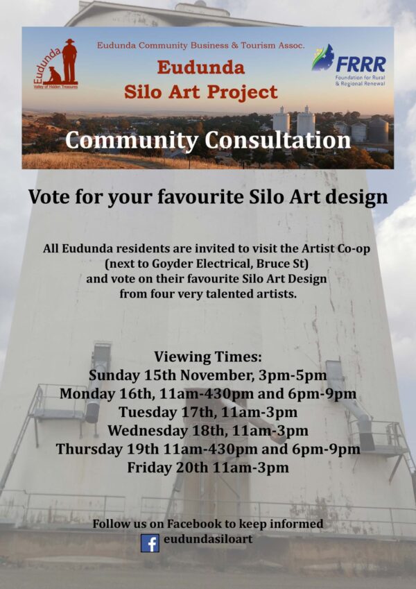 ECBAT Invite You to Vote For Your Favourite Silo Art Design From 15th – 20th Nov 2020