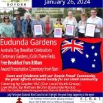 All Welcome – Australia Day Breakfast – Eudunda 26th Jan 2024