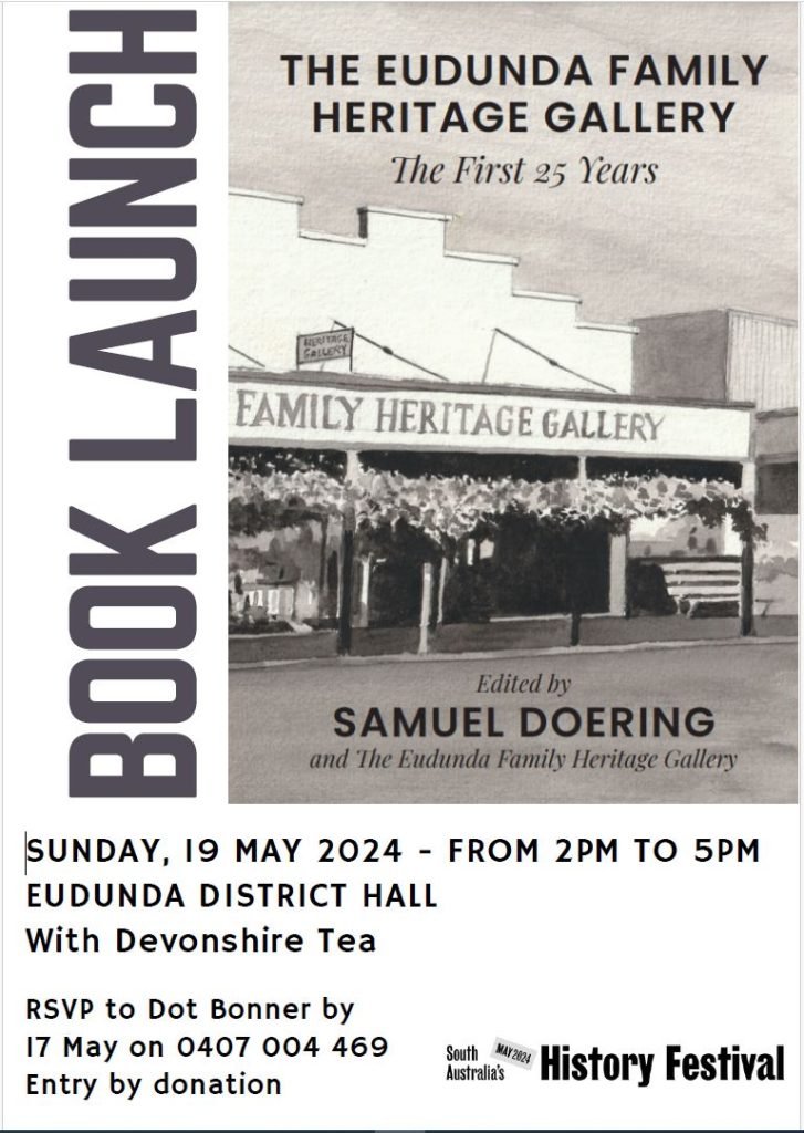 EFHG - 25 Years Book Launch - Sun 19th May 2024 - Poster