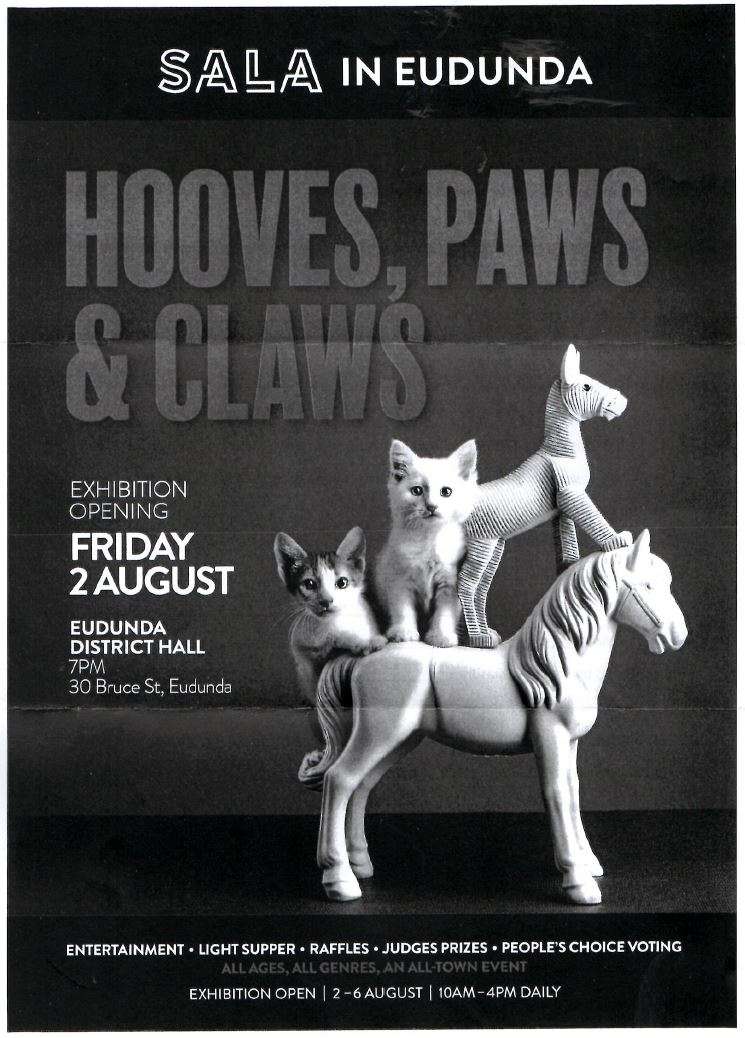 2024 SALA Eudunda Theme Is ‘Hooves, Paws & Claws’ – Enter Now For August 2nd 2024 Opening Night